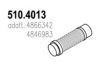IVECO 4866342 Flex Hose, exhaust system